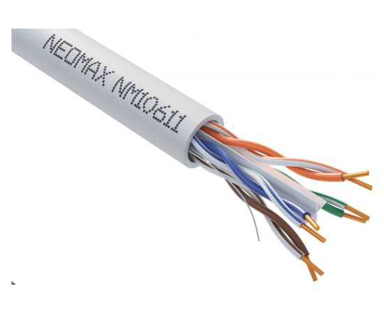 Кабель Neomax UTP cat.6 4 пары 305 м 0.57мм LSZH Медь NM10611 