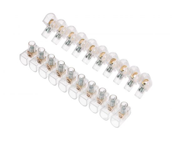 Концевой винтовой изолированный зажим КЗВИ 1,5 мм 10х1 10 шт REXANT 07-5706 