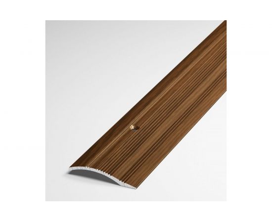 Порог разноуровневый алюминиевый (39.4 мм; 0.9 м; декоративный; дуб темный) Лука 00000001307 