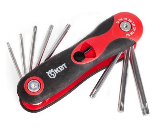 Набор торцевых ключей TORX КВТ НТК-Т-08 80958 – изображение 2