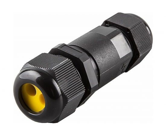 2-контактный водонепроницаемый соединитель-коннектор для проводов FERON LD521, черный 32244 – изображение 2