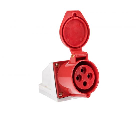 Стационарная наружная розетка EKF PROxima 114, 3Р+РЕ, 16А, 380В, IP44, SQ ps-114-16-380 – изображение 2