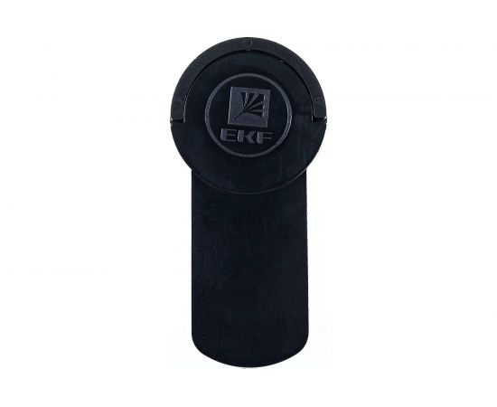 Угловая плоская вилка EKF с/з черная СТЕЛС 16А 250В PRO AVYF16-30-r – изображение 2