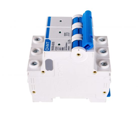 Автоматический выключатель CHINT NXB-63S 3P 20А 4.5kA характеристика C R 296828 – изображение 2