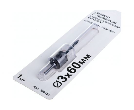 Сверло с зенкером 3х60 мм Спец 390101 – изображение 3