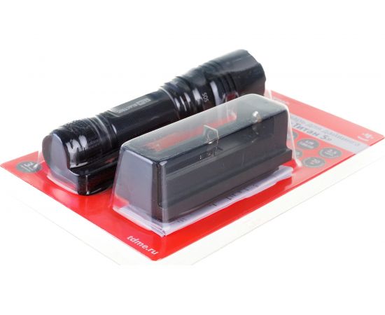 Фонарь TDM Титан 5 для дайвинга, 10 Вт 800 лм, 1х18650 3.7 В 2600 мА*ч, IPX8, до 100 м, SQ0350-0065 – изображение 3