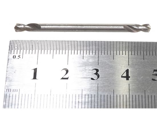 Сверло по металлу двухстороннее HSS-G Super 3x11x46мм, 10 шт Heller 21408 – изображение 4