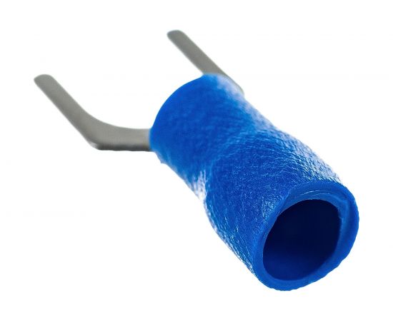 Вилочная изолированная клемма Nord-Yada 6.5мм 1.5-2.5кв.мм (синяя) 906350 – изображение 4