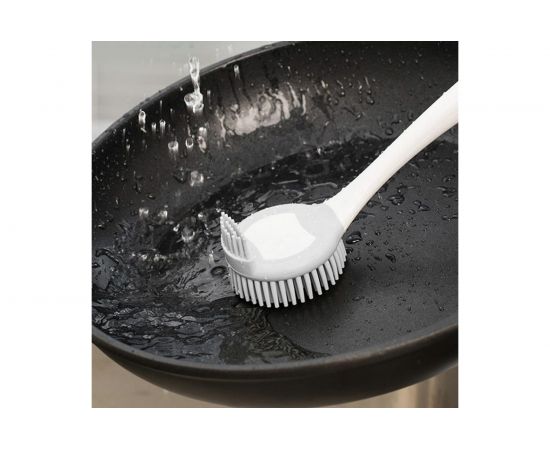 Силиконовая круглая щетка для мытья сковородок Boomjoy Q2 KGJY7031 – изображение 4