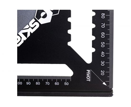 Столярный угольник Свенсона SKRAB 300 мм, AL, метрический 40338 – изображение 4