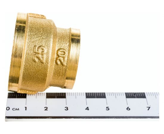 Переходная муфта LEXLINE 1-3/4 вн/вн., латунь 25-20 Украина 511757 – изображение 5