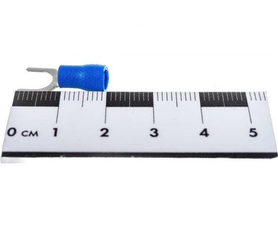 Вилочная изолированная клемма Nord-Yada 6.5мм 1.5-2.5кв.мм (синяя) 906350 – изображение 5