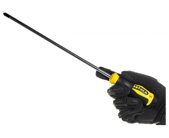 Крестовая отвертка PZ3х300мм 8мм магнитная ЭВРИКА ER-1DZ-14 – изображение 5