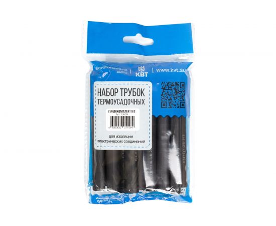 Набор термоусадочный трубок КВТ Гермокомплект 9/3 73659 – изображение 5