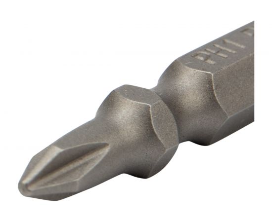Набор бит двусторонних (2 шт; PH2/PH2; PH1/PH3; 50 мм; S2 сталь) KRANZ KR-92-0452 – изображение 5