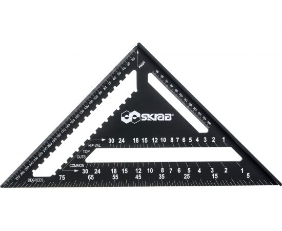 Столярный угольник Свенсона SKRAB 300 мм, AL, метрический 40338 – изображение 6