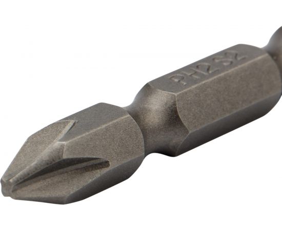 Набор бит двусторонних (2 шт; PH2/PH2; PH1/PH3; 50 мм; S2 сталь) KRANZ KR-92-0452 – изображение 6