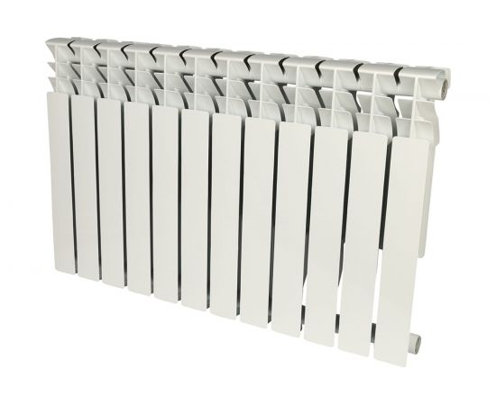 Алюминиевый радиатор ROMMER Plus 500 12 секций RAL9016 89567 