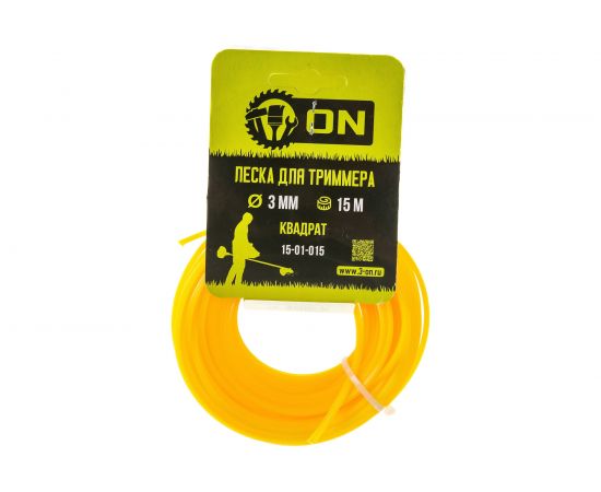 Леска триммерная Квадрат (3 мм; 15 м) ON 15-01-015 