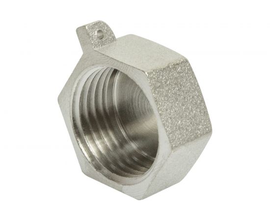 Заглушка VRT 3/4"", внутренняя, с контрольным отверстием, никель 1910-000020 503074 