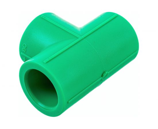 Прямой тройник Blue Ocean 20, полипропиленовый, зеленый PPRF/ET G -20 