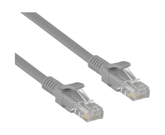 Патч-корд ExeGate UTP-RJ45-RJ45-5e-2M-GY UTP cat 5e 2м серый 138962 