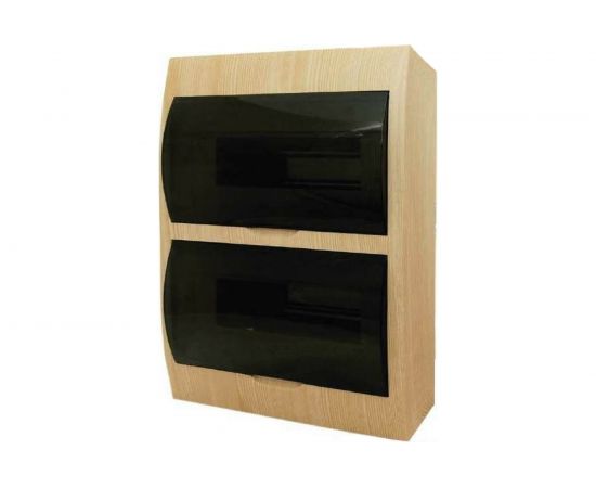 Распределительный навесной щит EKF ЩРН-П-24 светлое дерево IP41 PROxima SQpb40-n-24-light 