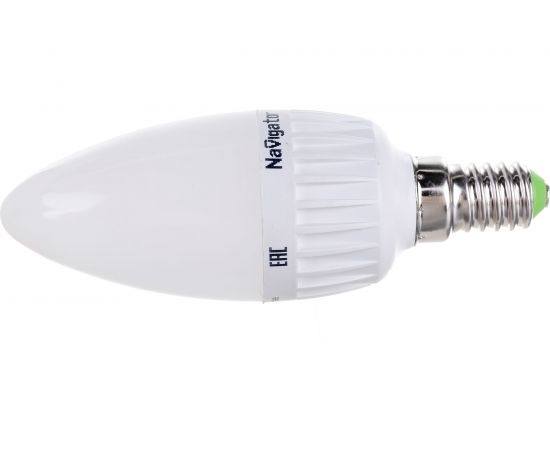 Лампа Navigator NLL-C37-6-230-4K-E14-FR-SV 80546 