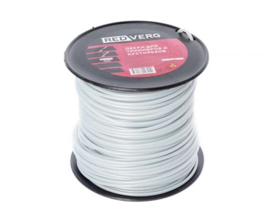 Леска для триммера (2.4 мм; 90 м; круглая с металлическим сердечником) REDVERG 6655106 