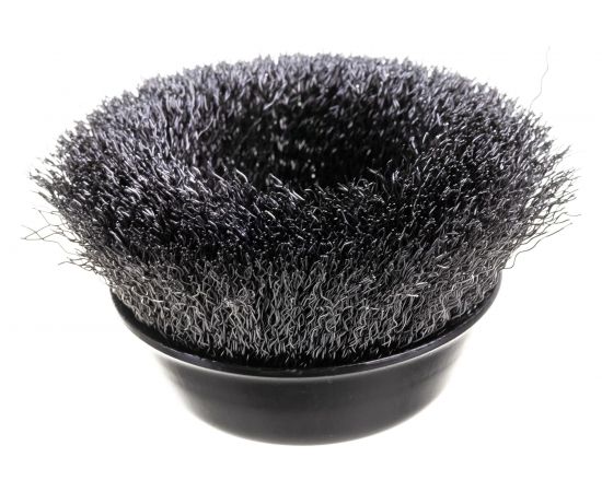 Щётка чашечная гофрированная METAL Standard (100 мм; М14) для УШМ D.BOR D01-MS-100-M14-030 – изображение 2