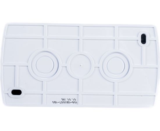 2-я розетка MONO ELECTRIC Octans, с заземлением, серая 104-020007-120 – изображение 2