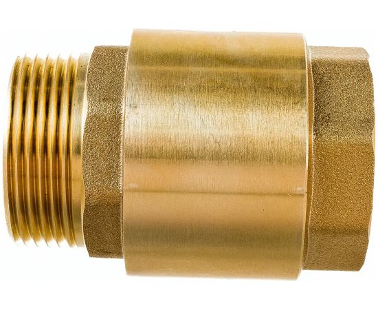 Обратный клапан WWSYSTEM пружинный муфтовый, 1 1/4 "" с металлическим затвором К0114ВН – изображение 2