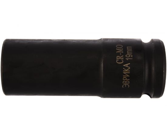 Головка торцевая 6-гранная ударная глубокая (19 мм; 78 мм; 1/2"") ЭВРИКА ER-95812 – изображение 2