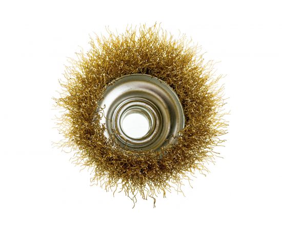 Щетка для УШМ проволочная чашка (М14; 60 мм) Дело Техники 274460 – изображение 2
