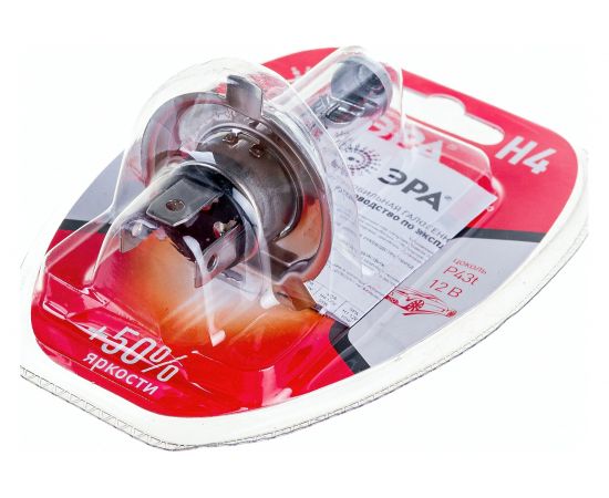 Автолампа H4 12V 55W P43t BL ЭРА Б0037572 – изображение 2