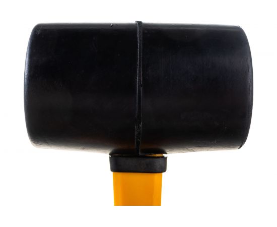 Резиновая киянка Ultima 680г, черная резина, фибергласовая рукоятка 121029 – изображение 3