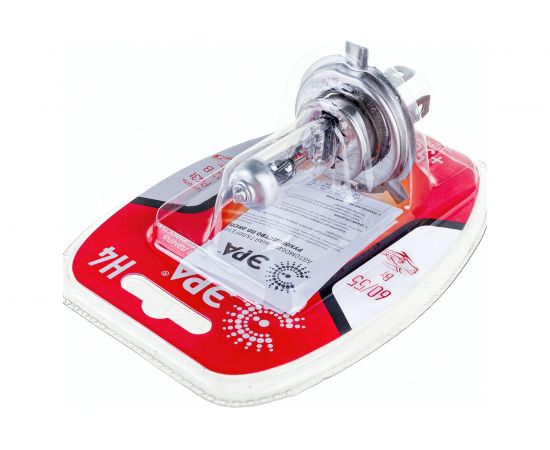 Автолампа H4 12V 55W P43t BL ЭРА Б0037572 – изображение 3