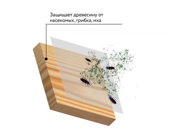 Антисептический грунт по дереву Elcon Bio Base 0.9 л 00-00462307 – изображение 3