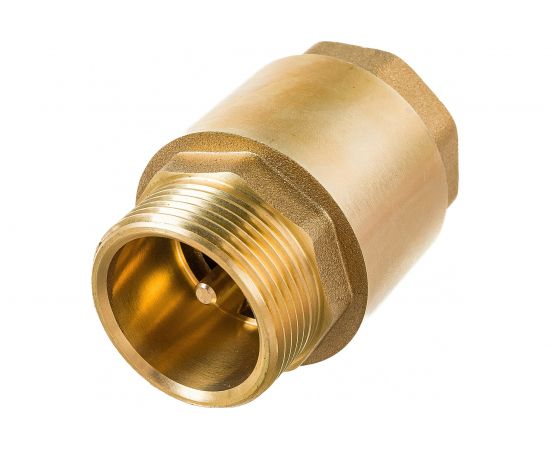 Обратный клапан WWSYSTEM пружинный муфтовый, 1 1/4 "" с металлическим затвором К0114ВН – изображение 3