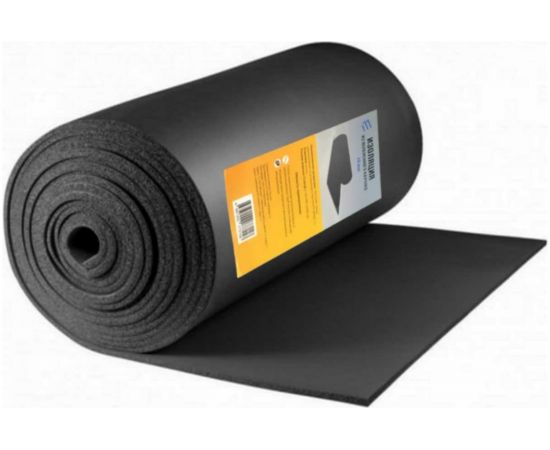 Теплоизоляционный рулон из вспененного каучука РУ-ФЛЕКС СТ 10x1000x2000 2м2 РУ 10 -1х2 – изображение 3