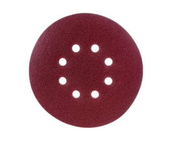 Круг шлифовальный на липучке (5 шт; 150 мм; 8 отверстий; Р120) PATRIOT 820010114 – изображение 4
