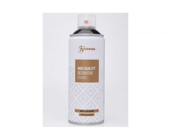 Аэрозольная эмаль Siana High Quality графитовый SNM014 – изображение 4