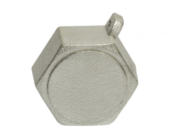 Заглушка VRT 3/4"", внутренняя, с контрольным отверстием, никель 1910-000020 503074 – изображение 4