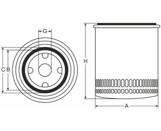 Фильтр масляный SCT SM104 – изображение 4