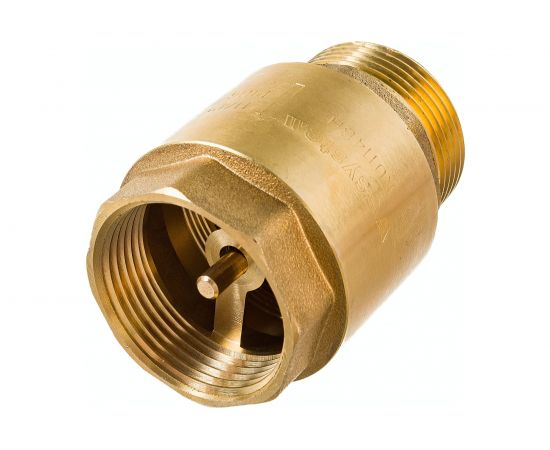 Обратный клапан WWSYSTEM пружинный муфтовый, 1 1/4 "" с металлическим затвором К0114ВН – изображение 4