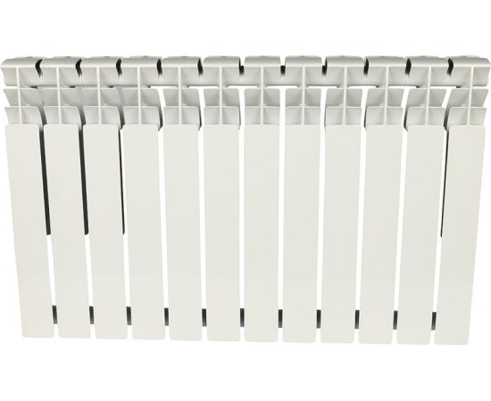 Алюминиевый радиатор ROMMER Plus 500 12 секций RAL9016 89567 – изображение 4