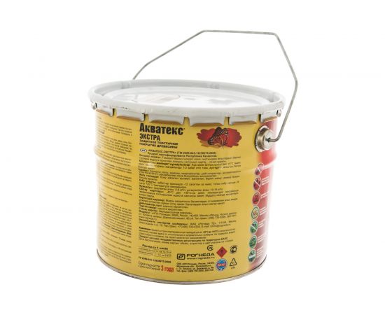Защитно-декоративное покрытие для древесины Акватекс Экстра Тик 3 л 4 13870 – изображение 5