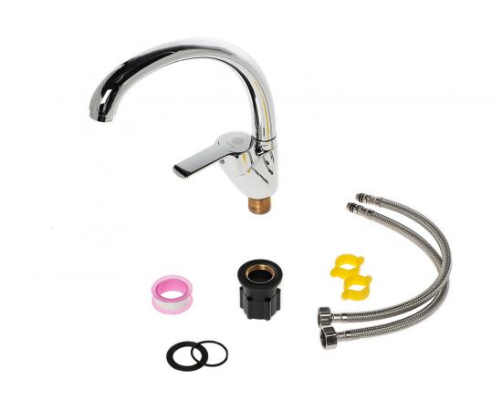 Смеситель для кухни Orange Prim M42-002cr хром – изображение 7