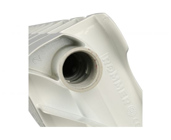 Алюминиевый радиатор ROMMER Plus 500 12 секций RAL9016 89567 – изображение 8