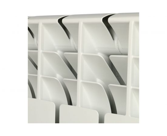 Алюминиевый радиатор ROMMER Plus 500 12 секций RAL9016 89567 – изображение 9